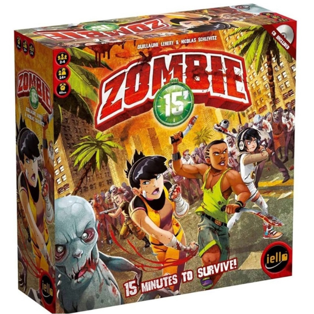 Zombie 15 board game